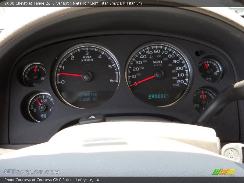 Silver Birch Metallic / Light Titanium/Dark Titanium 2008 Chevrolet Tahoe LS