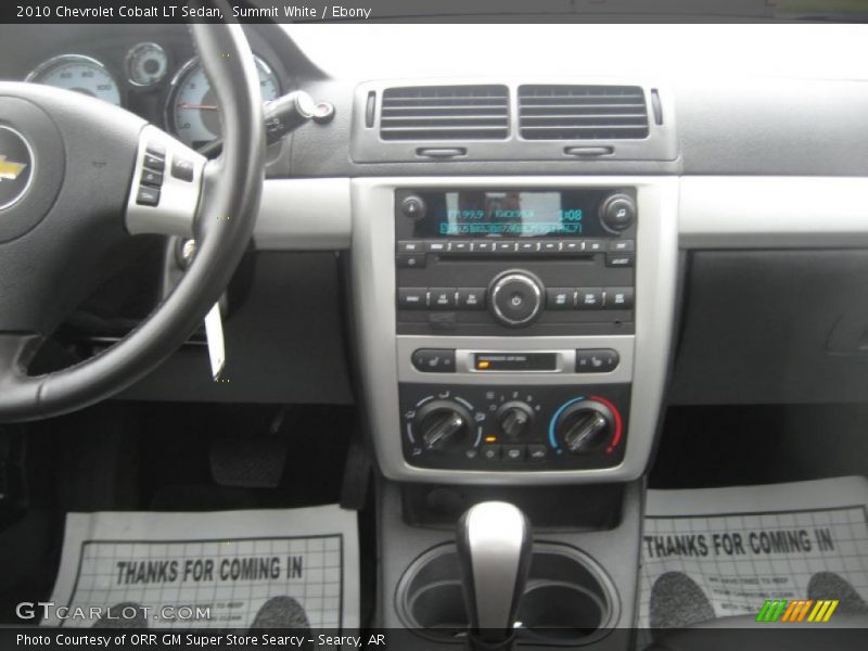 Summit White / Ebony 2010 Chevrolet Cobalt LT Sedan