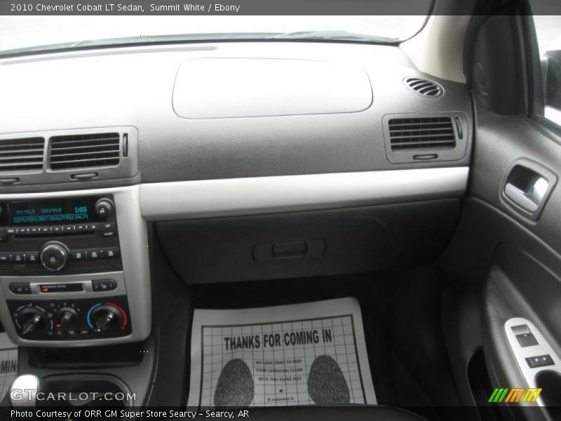 Summit White / Ebony 2010 Chevrolet Cobalt LT Sedan