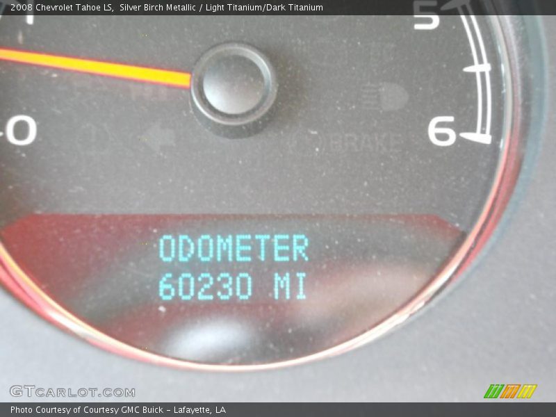 Silver Birch Metallic / Light Titanium/Dark Titanium 2008 Chevrolet Tahoe LS