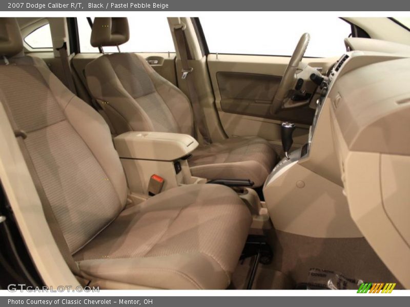 Black / Pastel Pebble Beige 2007 Dodge Caliber R/T