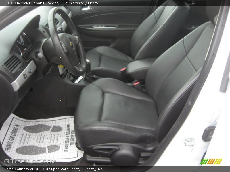 Summit White / Ebony 2010 Chevrolet Cobalt LT Sedan