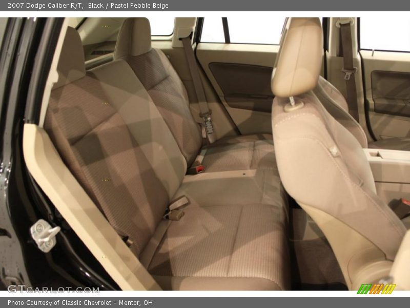 Black / Pastel Pebble Beige 2007 Dodge Caliber R/T