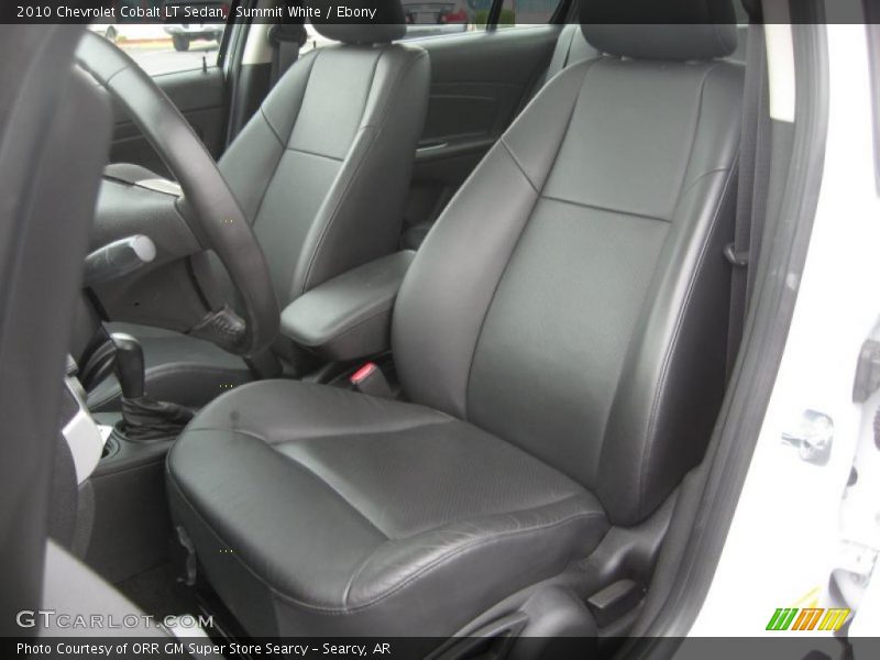 Summit White / Ebony 2010 Chevrolet Cobalt LT Sedan