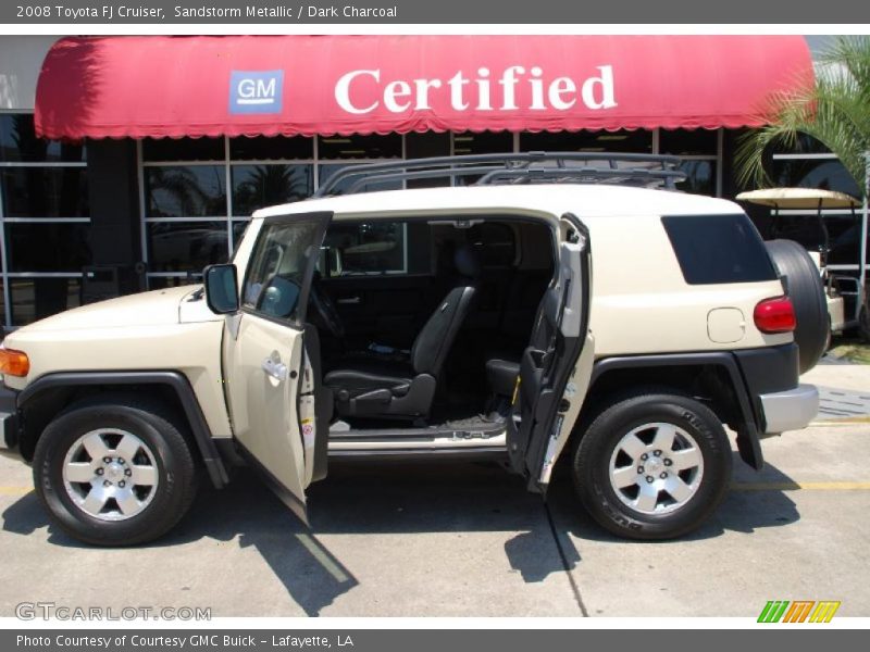 Sandstorm Metallic / Dark Charcoal 2008 Toyota FJ Cruiser