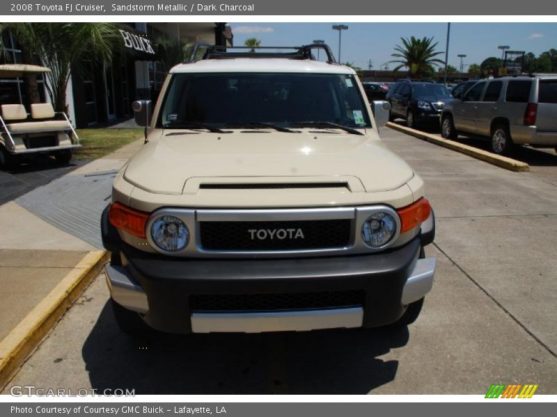Sandstorm Metallic / Dark Charcoal 2008 Toyota FJ Cruiser