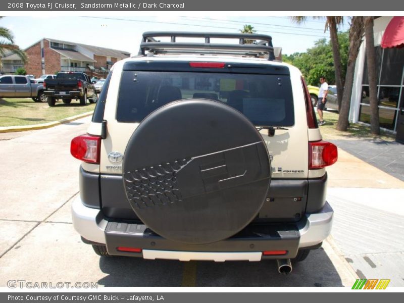 Sandstorm Metallic / Dark Charcoal 2008 Toyota FJ Cruiser
