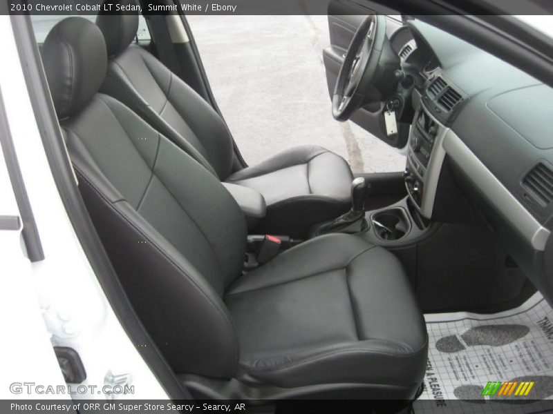Summit White / Ebony 2010 Chevrolet Cobalt LT Sedan