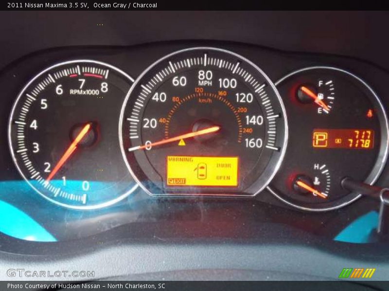 Ocean Gray / Charcoal 2011 Nissan Maxima 3.5 SV