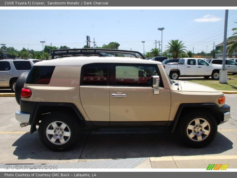 Sandstorm Metallic / Dark Charcoal 2008 Toyota FJ Cruiser