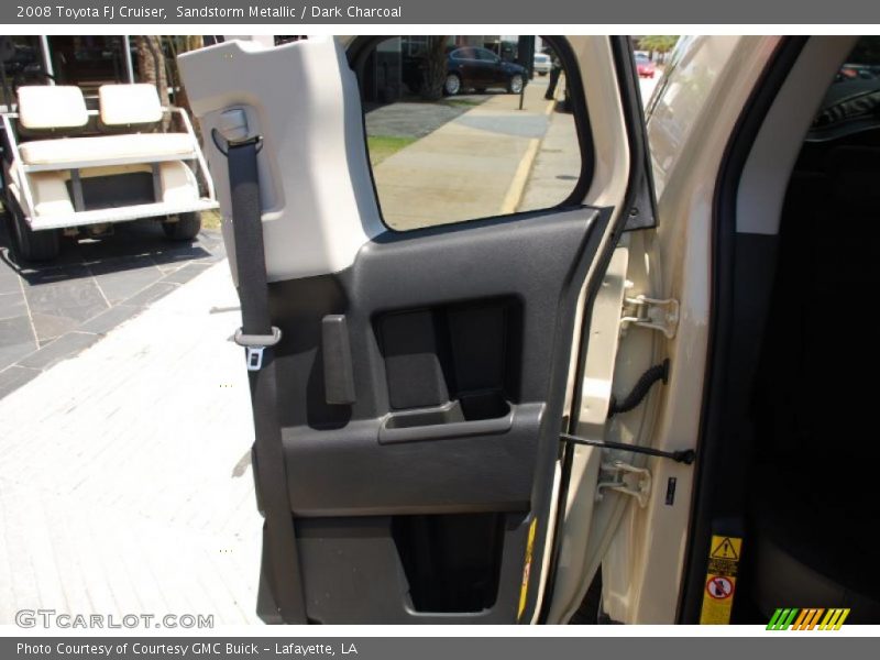 Sandstorm Metallic / Dark Charcoal 2008 Toyota FJ Cruiser