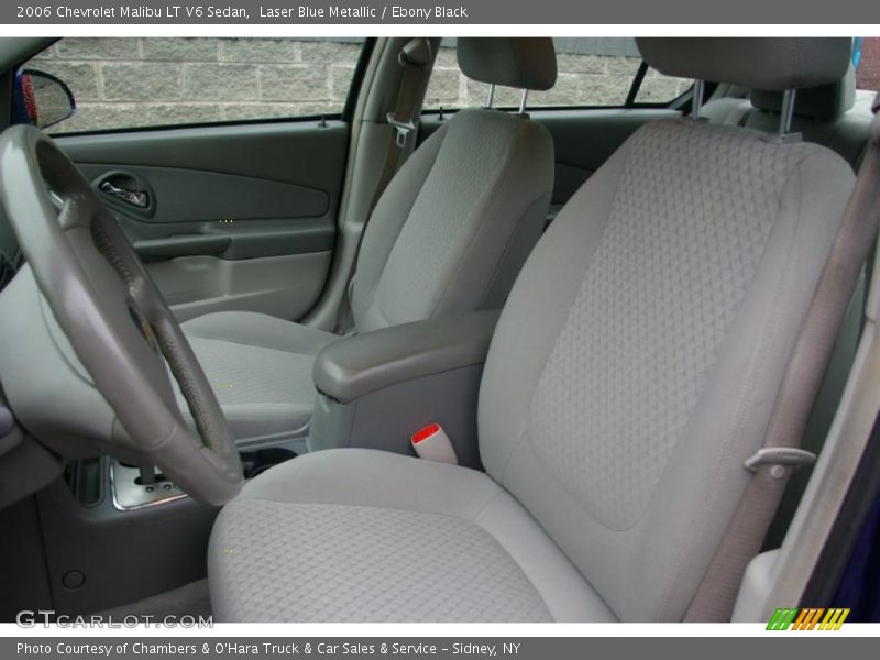 Laser Blue Metallic / Ebony Black 2006 Chevrolet Malibu LT V6 Sedan