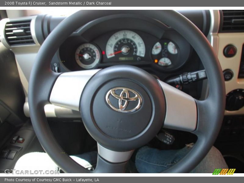 Sandstorm Metallic / Dark Charcoal 2008 Toyota FJ Cruiser