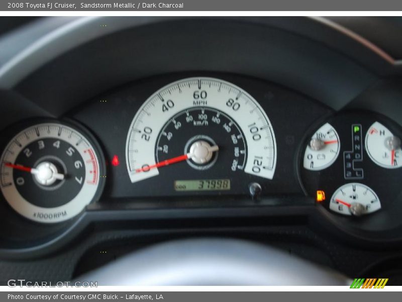 Sandstorm Metallic / Dark Charcoal 2008 Toyota FJ Cruiser