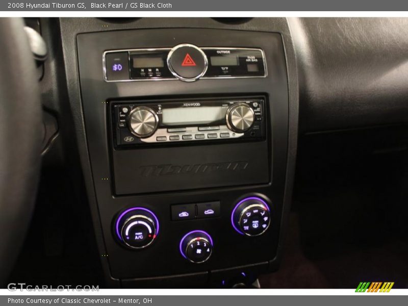 Black Pearl / GS Black Cloth 2008 Hyundai Tiburon GS