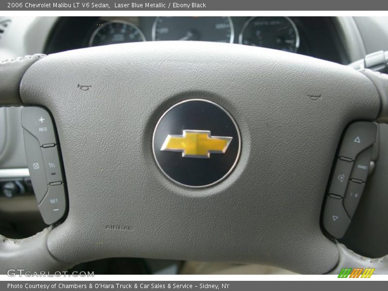 Laser Blue Metallic / Ebony Black 2006 Chevrolet Malibu LT V6 Sedan