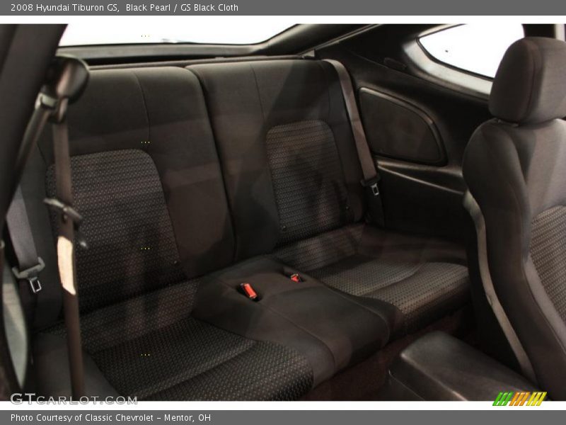Black Pearl / GS Black Cloth 2008 Hyundai Tiburon GS