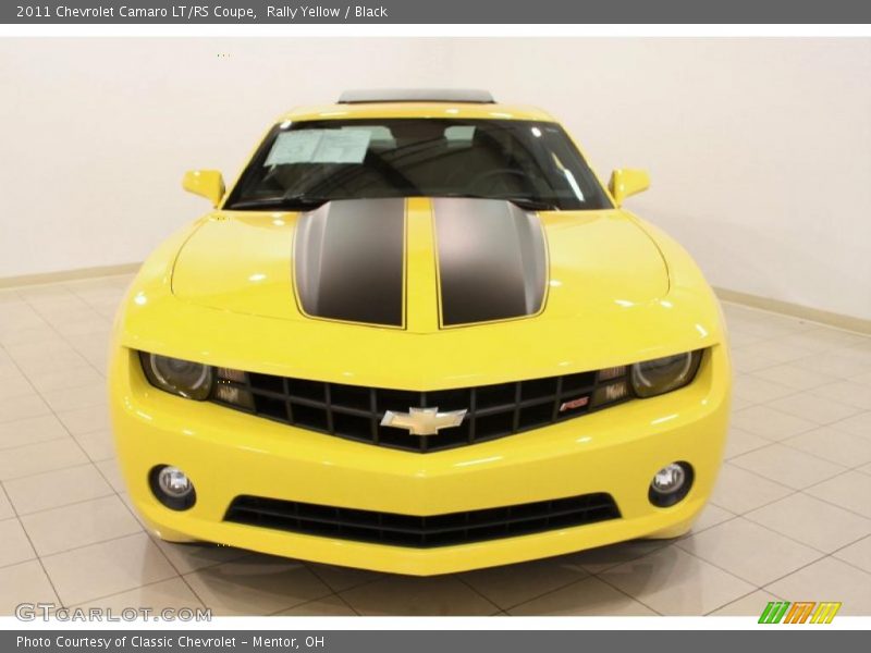 Rally Yellow / Black 2011 Chevrolet Camaro LT/RS Coupe
