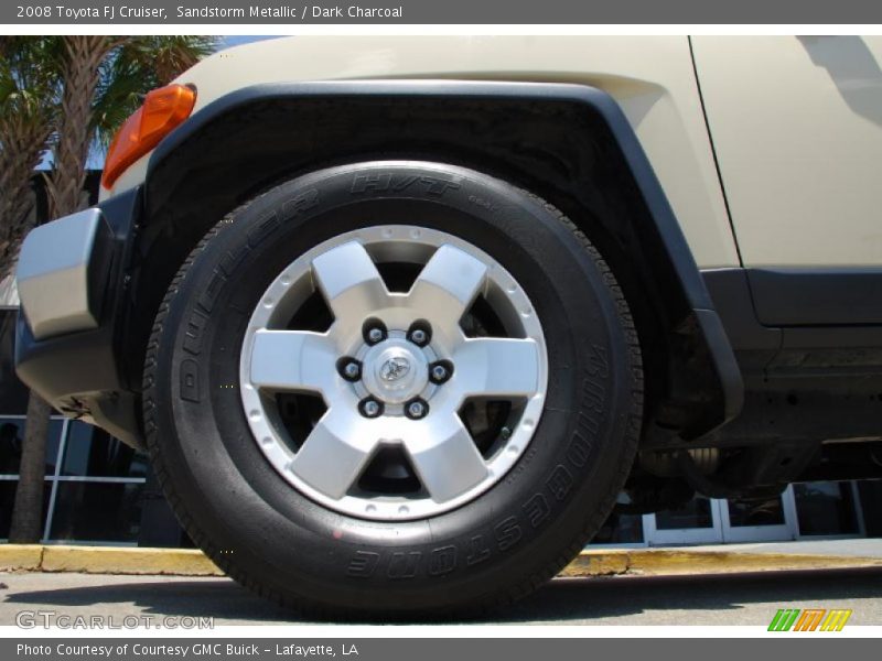 Sandstorm Metallic / Dark Charcoal 2008 Toyota FJ Cruiser