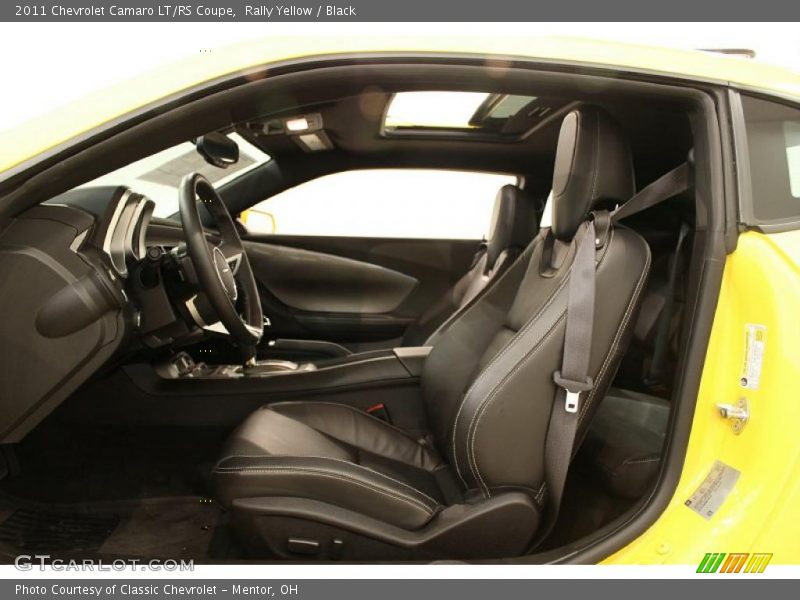 Rally Yellow / Black 2011 Chevrolet Camaro LT/RS Coupe