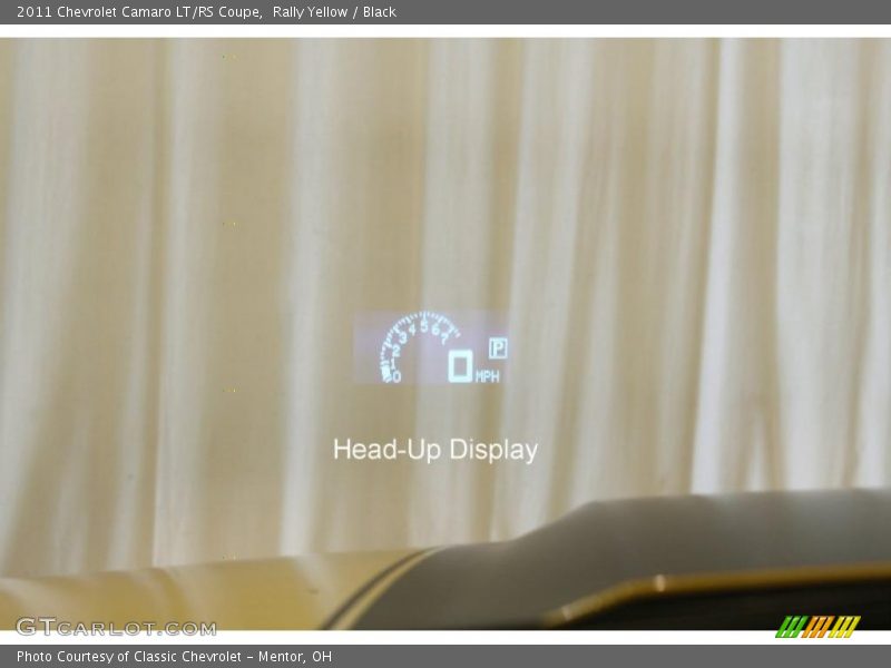 Rally Yellow / Black 2011 Chevrolet Camaro LT/RS Coupe