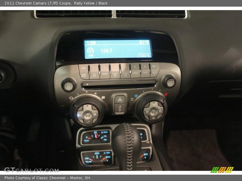 Rally Yellow / Black 2011 Chevrolet Camaro LT/RS Coupe