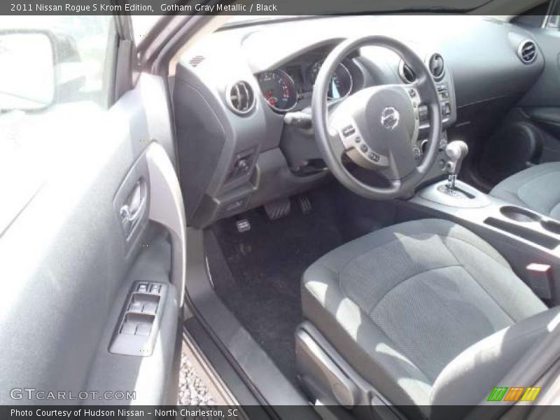 Gotham Gray Metallic / Black 2011 Nissan Rogue S Krom Edition