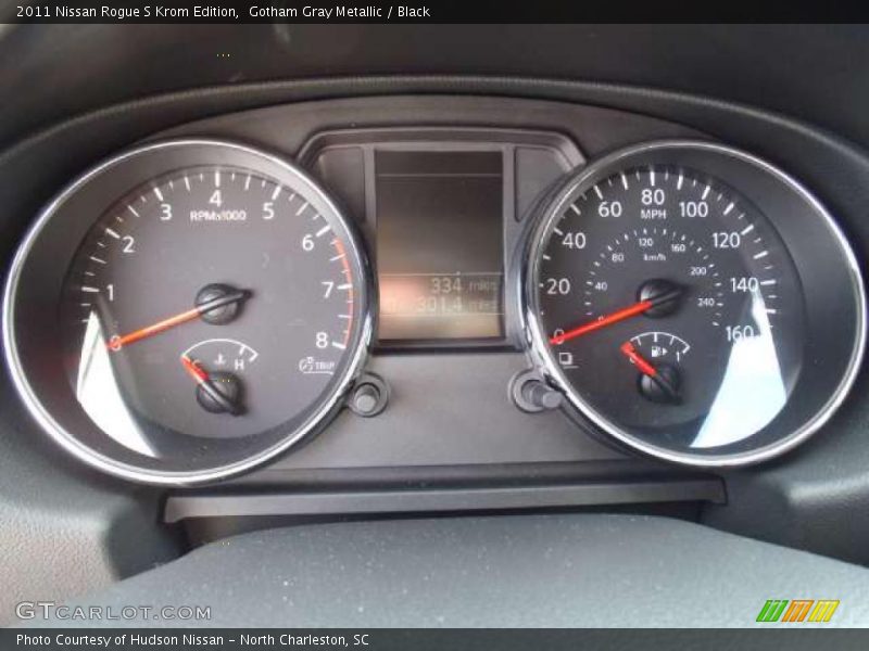  2011 Rogue S Krom Edition S Krom Edition Gauges