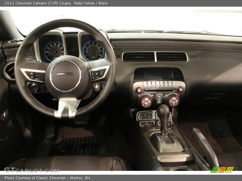 Rally Yellow / Black 2011 Chevrolet Camaro LT/RS Coupe