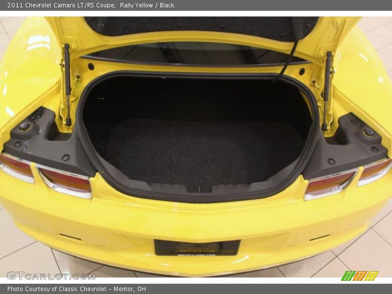 Rally Yellow / Black 2011 Chevrolet Camaro LT/RS Coupe