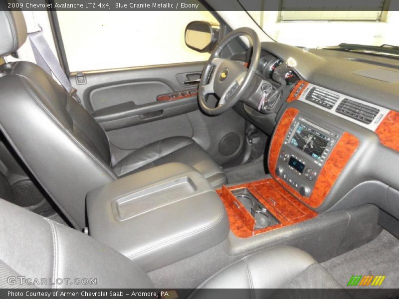 Blue Granite Metallic / Ebony 2009 Chevrolet Avalanche LTZ 4x4
