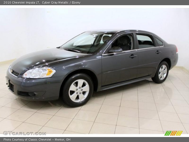 Cyber Gray Metallic / Ebony 2010 Chevrolet Impala LT