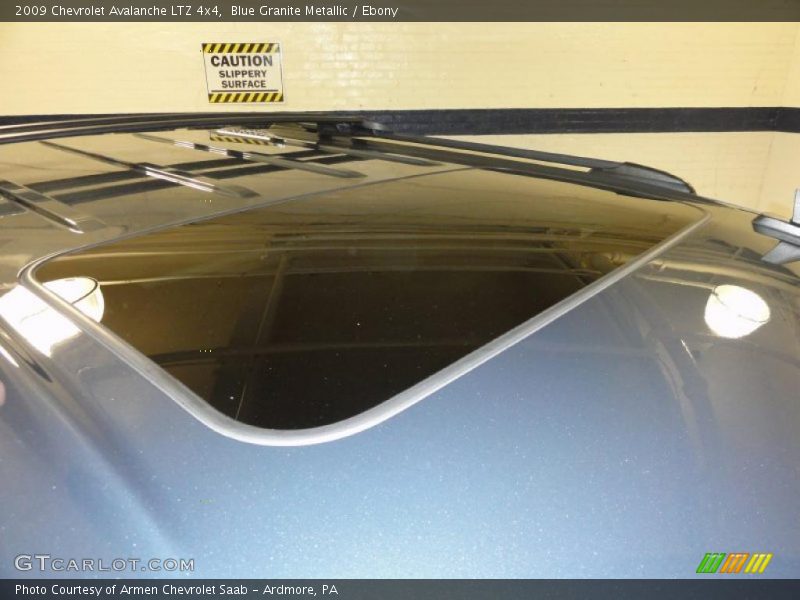 Blue Granite Metallic / Ebony 2009 Chevrolet Avalanche LTZ 4x4