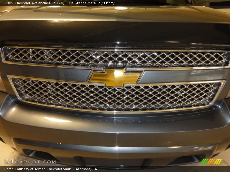 Blue Granite Metallic / Ebony 2009 Chevrolet Avalanche LTZ 4x4