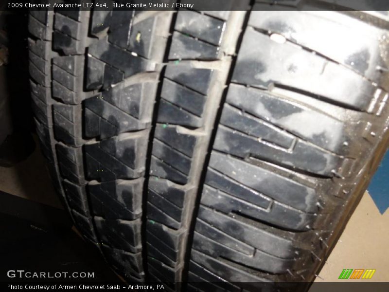Blue Granite Metallic / Ebony 2009 Chevrolet Avalanche LTZ 4x4