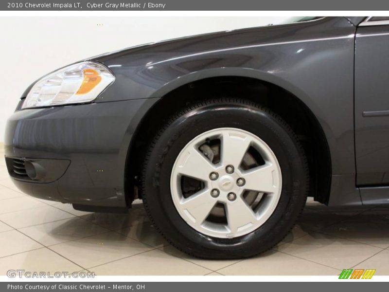 Cyber Gray Metallic / Ebony 2010 Chevrolet Impala LT