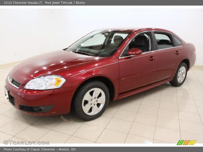 Red Jewel Tintcoat / Ebony 2010 Chevrolet Impala LT