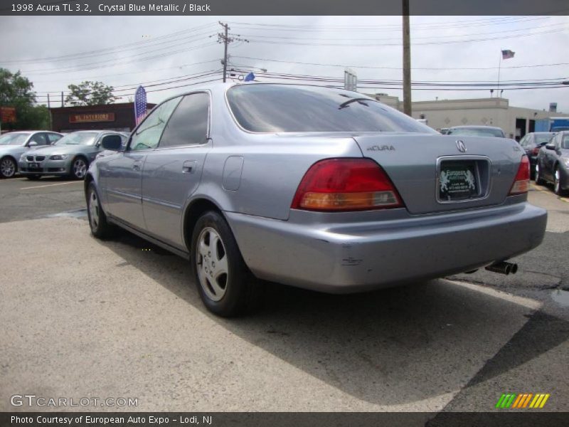 Crystal Blue Metallic / Black 1998 Acura TL 3.2