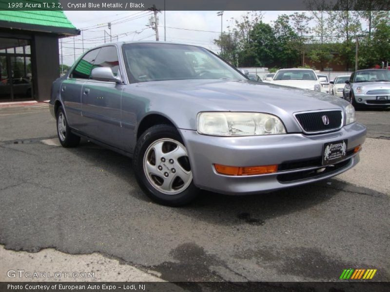 Crystal Blue Metallic / Black 1998 Acura TL 3.2
