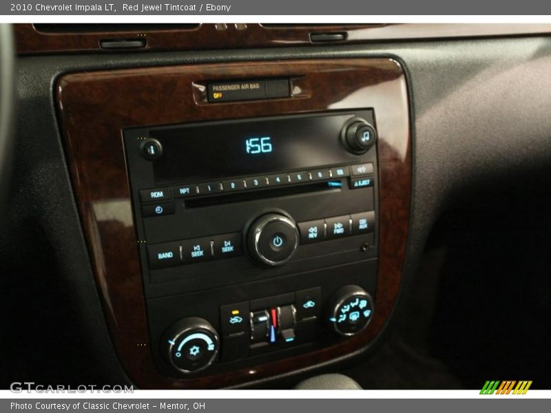 Red Jewel Tintcoat / Ebony 2010 Chevrolet Impala LT