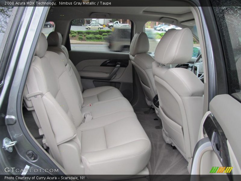 Nimbus Gray Metallic / Taupe 2008 Acura MDX Technology