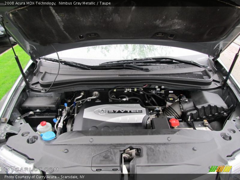 Nimbus Gray Metallic / Taupe 2008 Acura MDX Technology