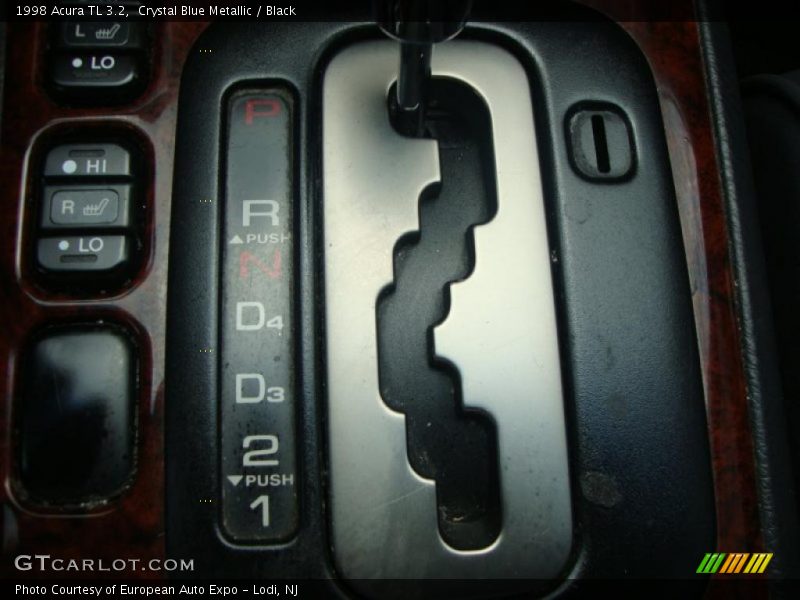 Crystal Blue Metallic / Black 1998 Acura TL 3.2