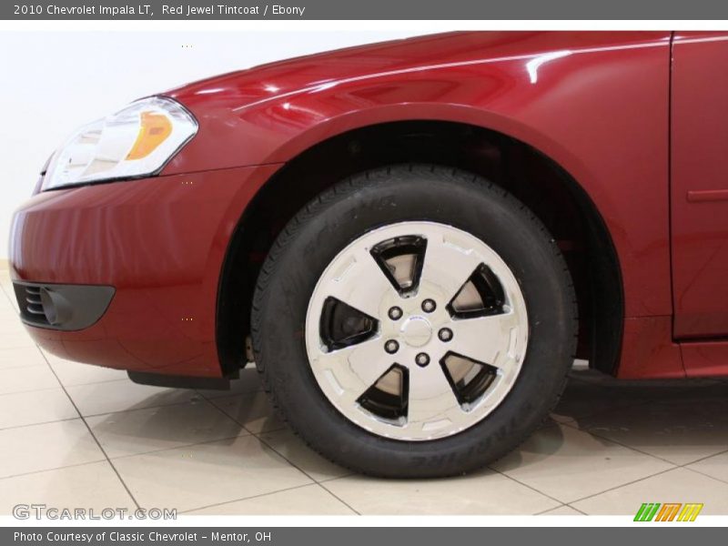 Red Jewel Tintcoat / Ebony 2010 Chevrolet Impala LT