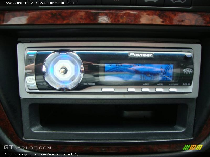 Crystal Blue Metallic / Black 1998 Acura TL 3.2