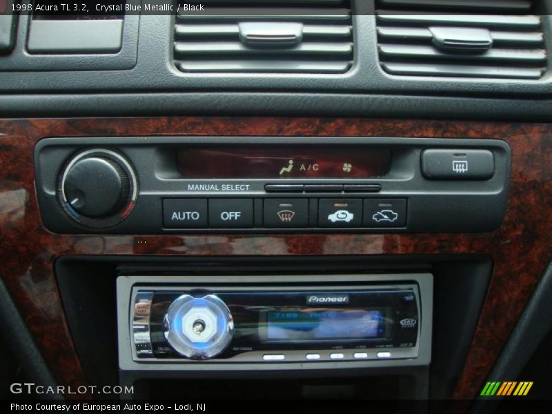 Crystal Blue Metallic / Black 1998 Acura TL 3.2