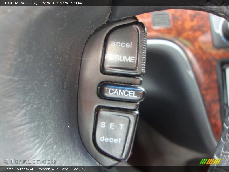 Crystal Blue Metallic / Black 1998 Acura TL 3.2