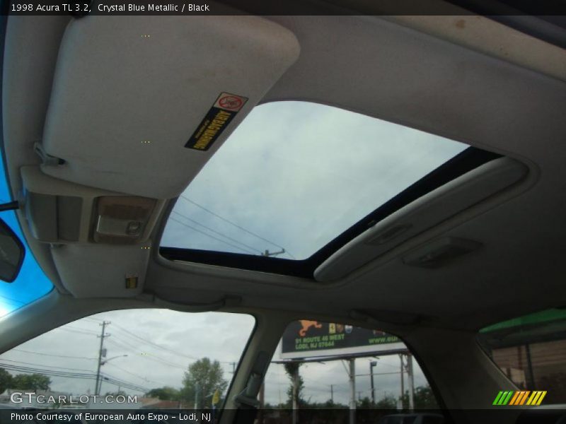 Crystal Blue Metallic / Black 1998 Acura TL 3.2