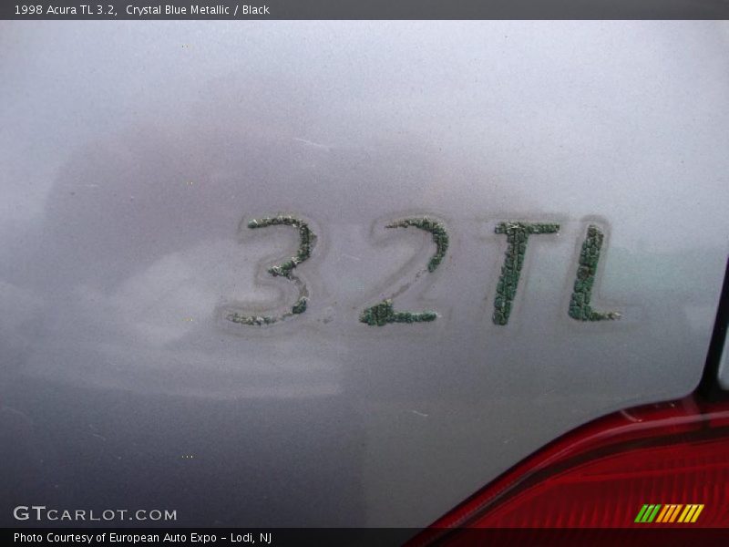 Crystal Blue Metallic / Black 1998 Acura TL 3.2