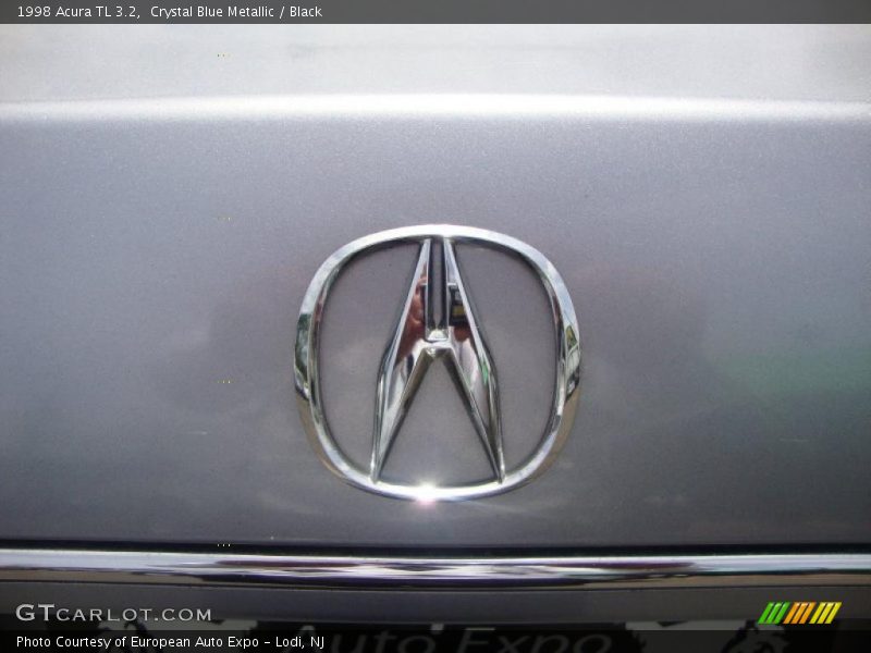 Crystal Blue Metallic / Black 1998 Acura TL 3.2